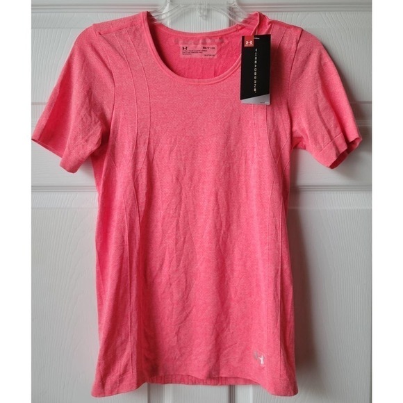 Under Armour Women's Threadborne Heathered Top Small - Picture 8 of 16